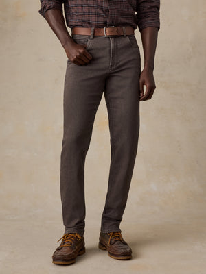 Stretch Terry 5-Pocket - Coast Brown