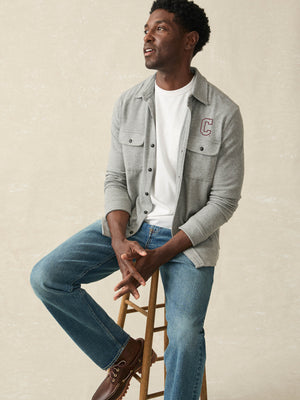 College of Charleston Legend™ Sweater Shirt - Fossil Grey Twill
