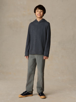 Kids Sunwashed Organic Hoodie - Blue Nights
