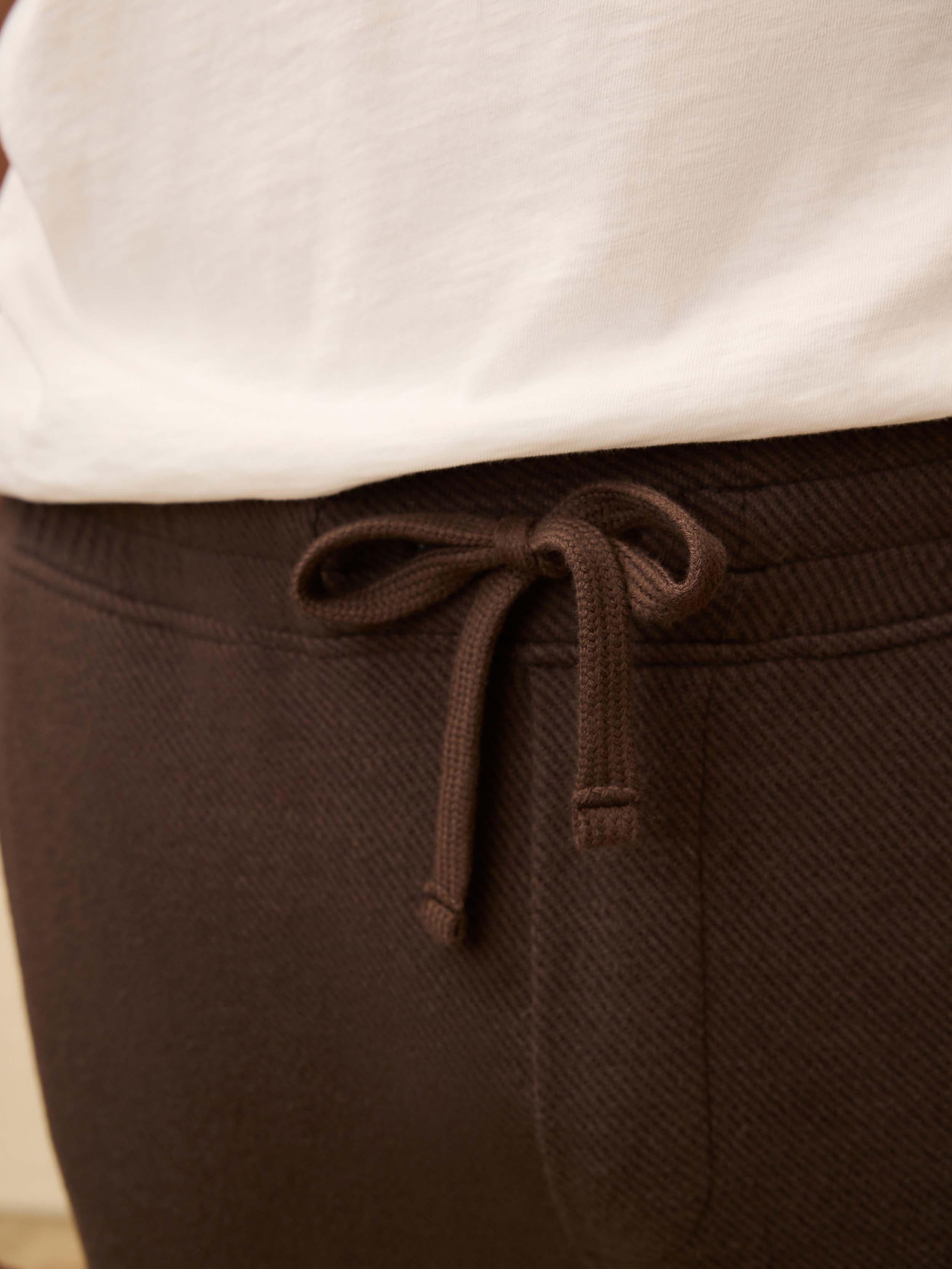 Legend™ Sweatpant - Valley Brown Twill | Faherty Brand