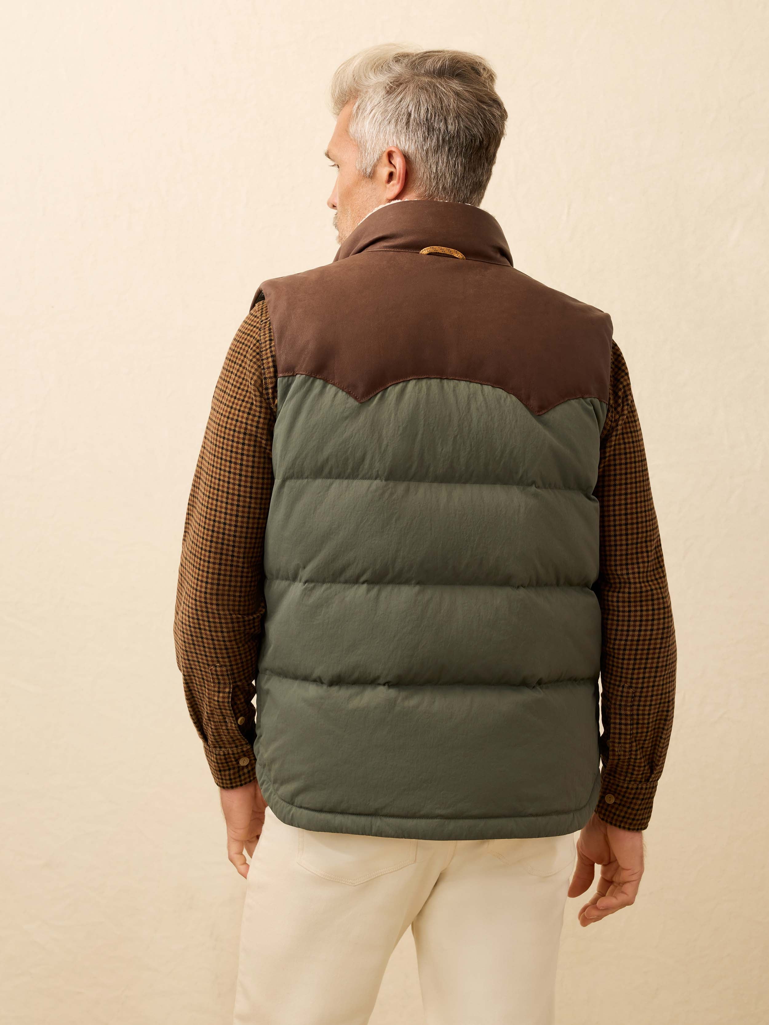 Range Down Vest - Pine Ridge | Faherty Brand