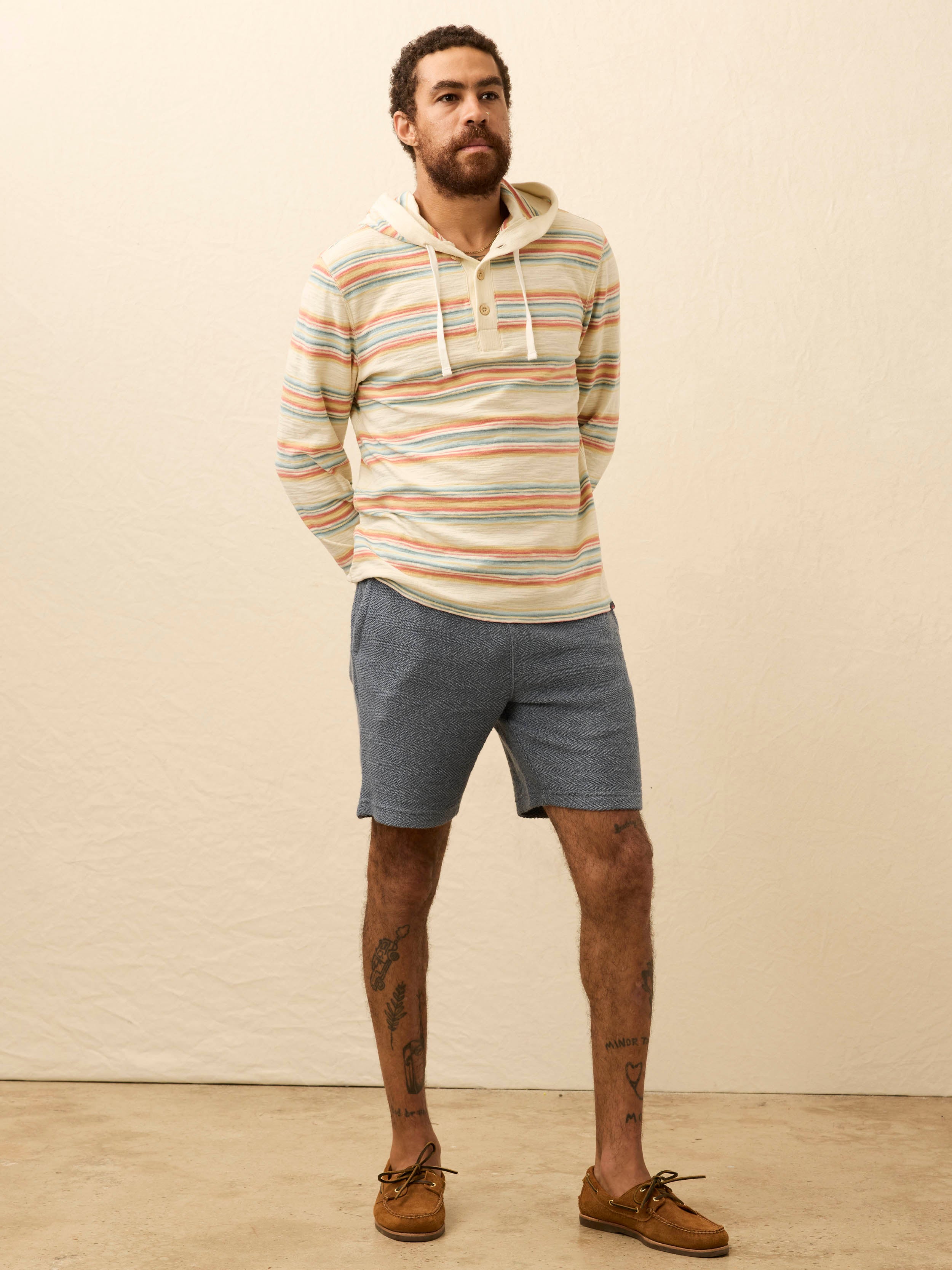 Sunwashed Organic Hoodie - Daybreak Ombre | Faherty Brand