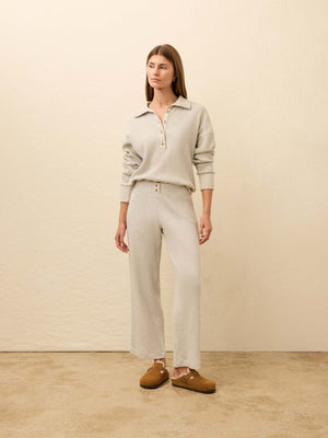 Apres Waffle Pant - Light Grey Heather