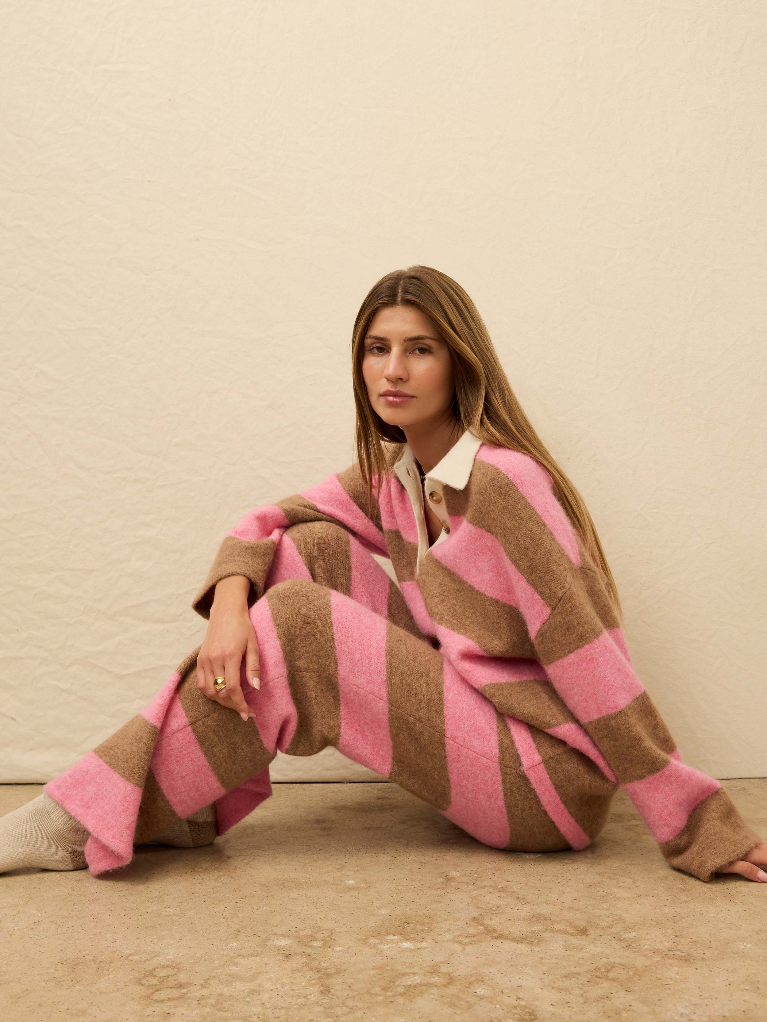 Apres Alpaca Pant - Pink Spritz | Faherty Brand