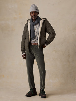 Stretch Terry Corduroy 5-Pocket Pant - Mountain Forest