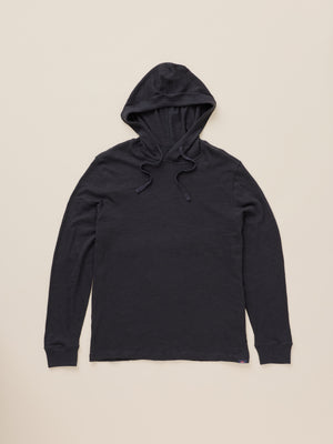 Sunwashed Organic Hoodie - Ridge Black