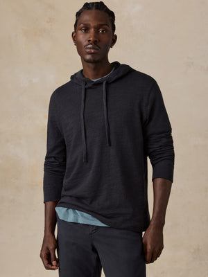 Sunwashed Organic Hoodie - Ridge Black