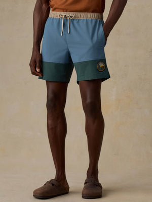 Faherty x Parks Project All Day™ Trunk (6") - Camp Lake Combo