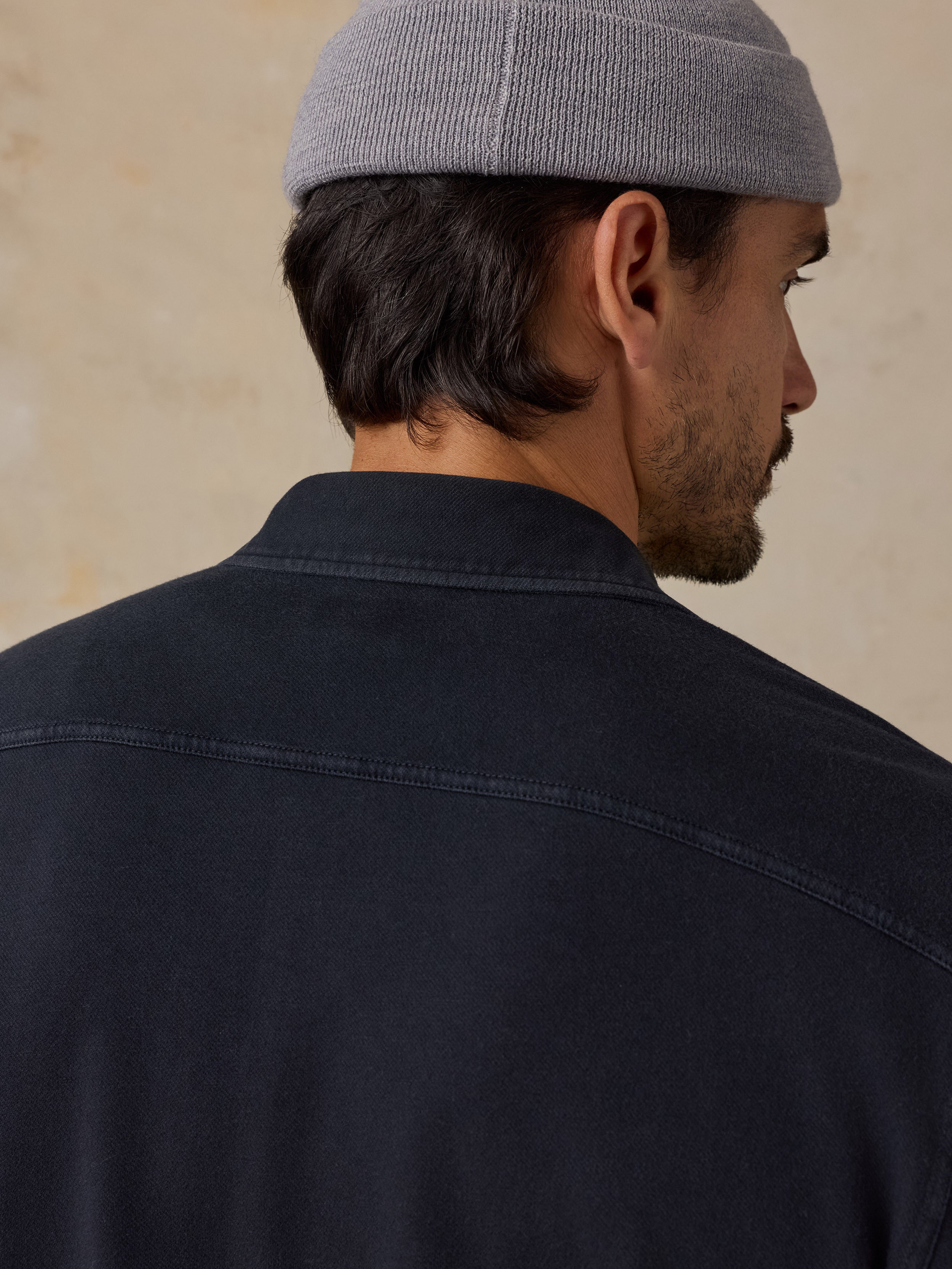 Field Knit Shirt - Ridge Black