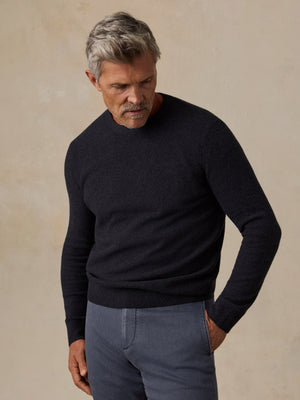 Jackson Crew Sweater - Wolf Black Heather