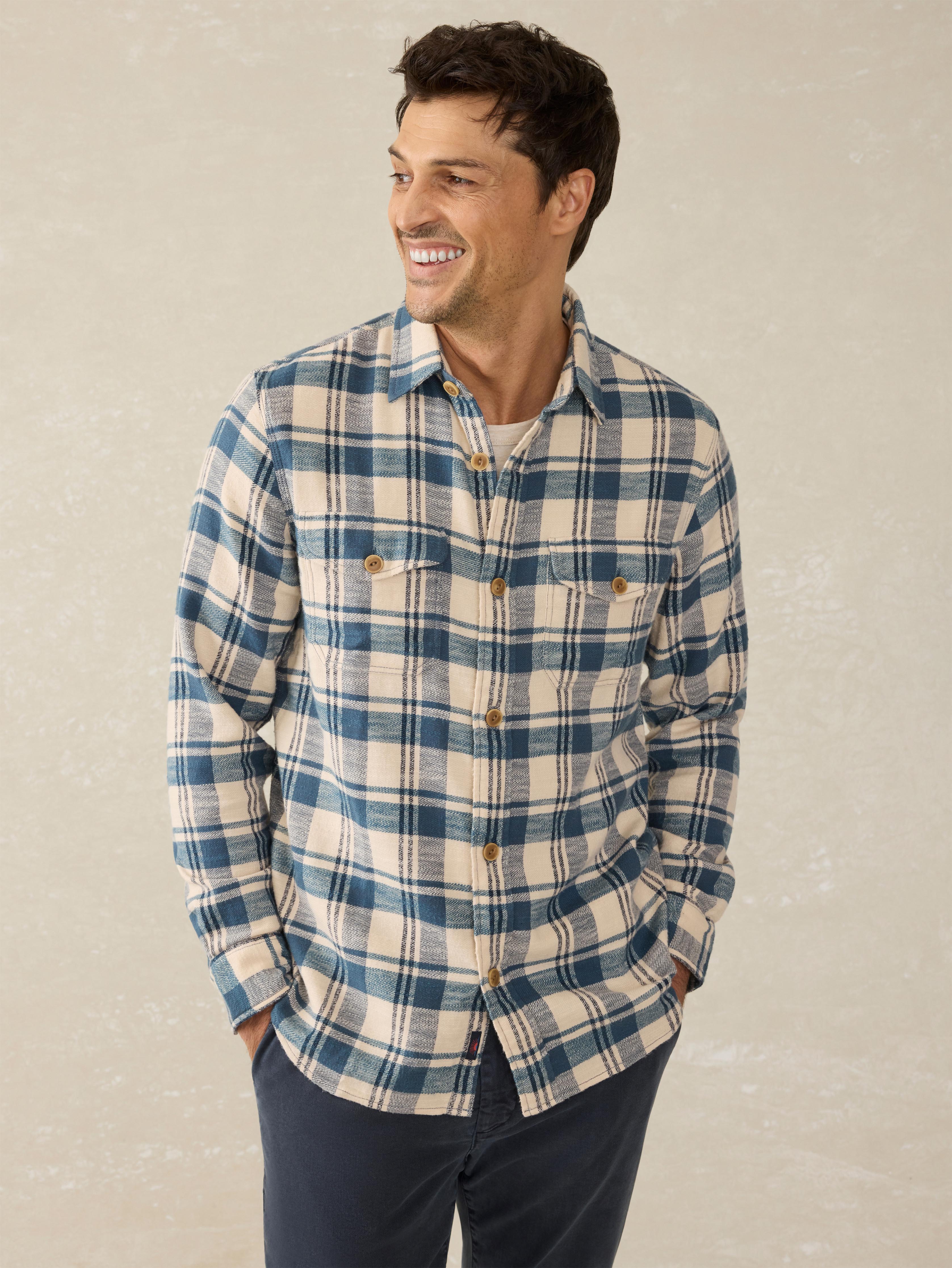 Mill Creek Overshirt - Mill Creek Plaid | Faherty Brand
