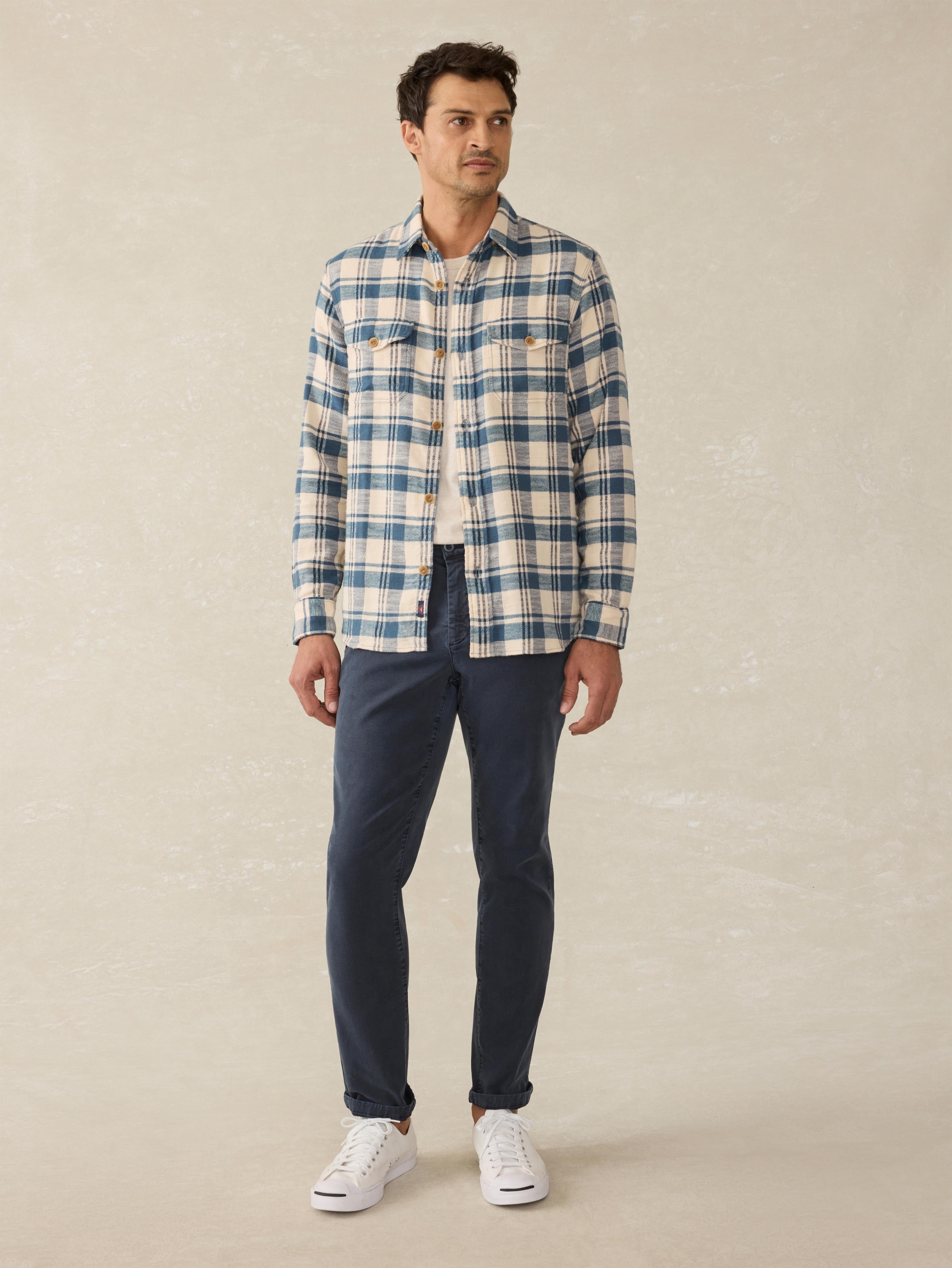 Mill Creek Overshirt - Mill Creek Plaid | Faherty Brand