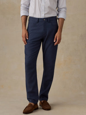 Movement™ Linen 5-Pocket Pant - Deep Sea Navy