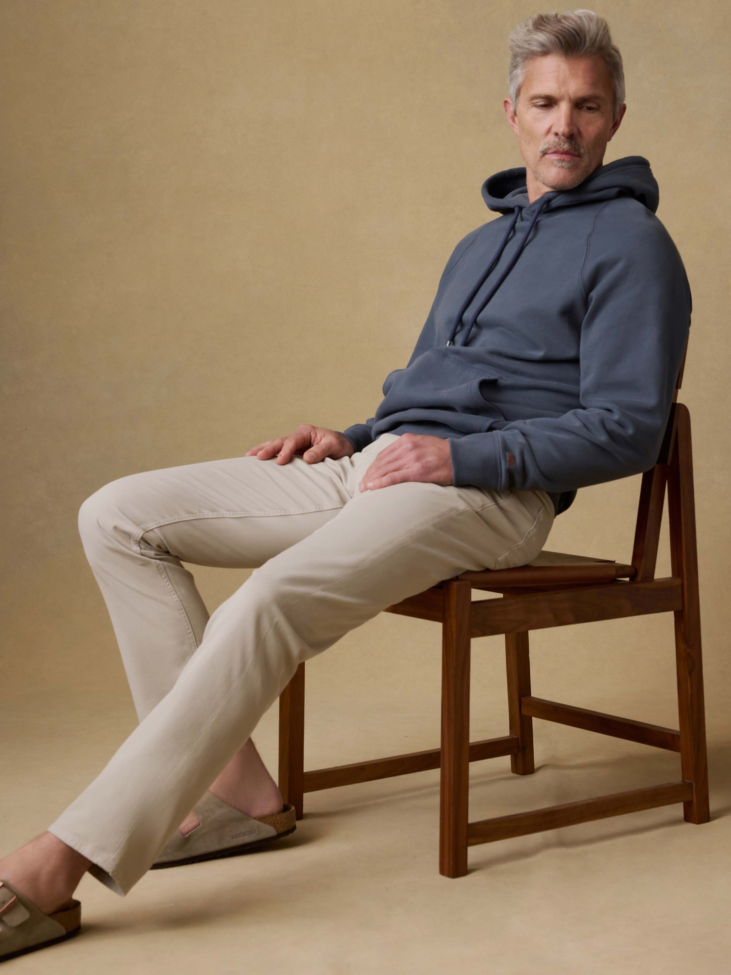 High Standard Fleece Hoodie - Blue Nights | Faherty Brand