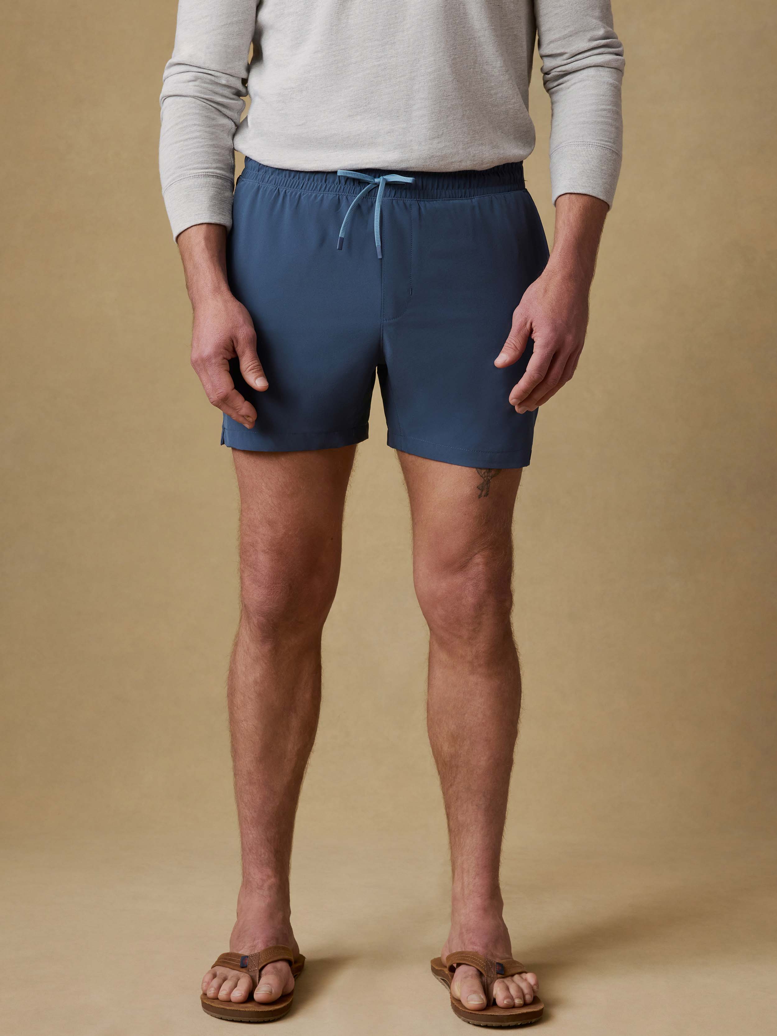 Shorelite Trunk (5") - Offshore Storm | Faherty Brand
