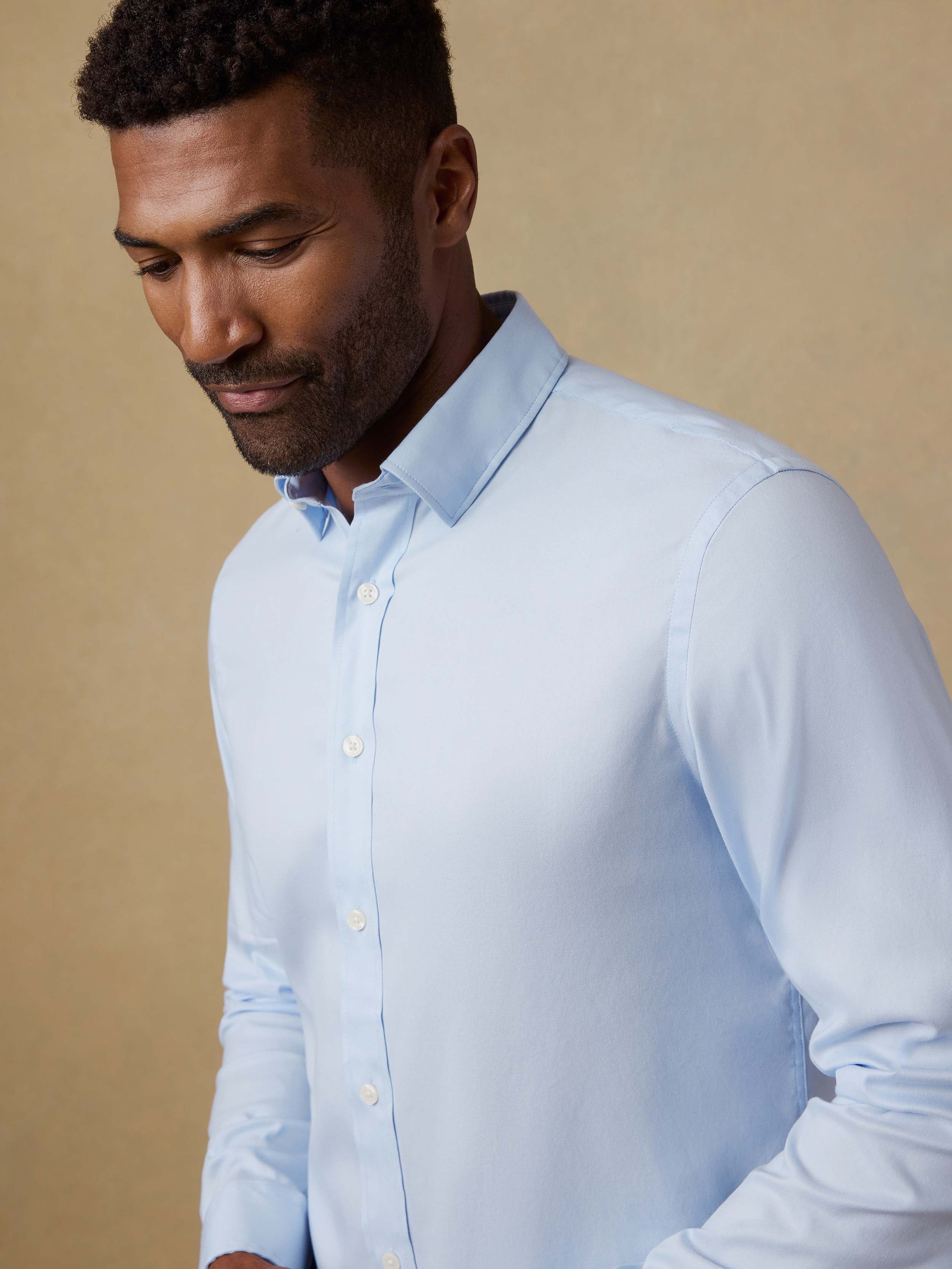 The Movement™ Shirt - Azure Sky | Faherty Brand