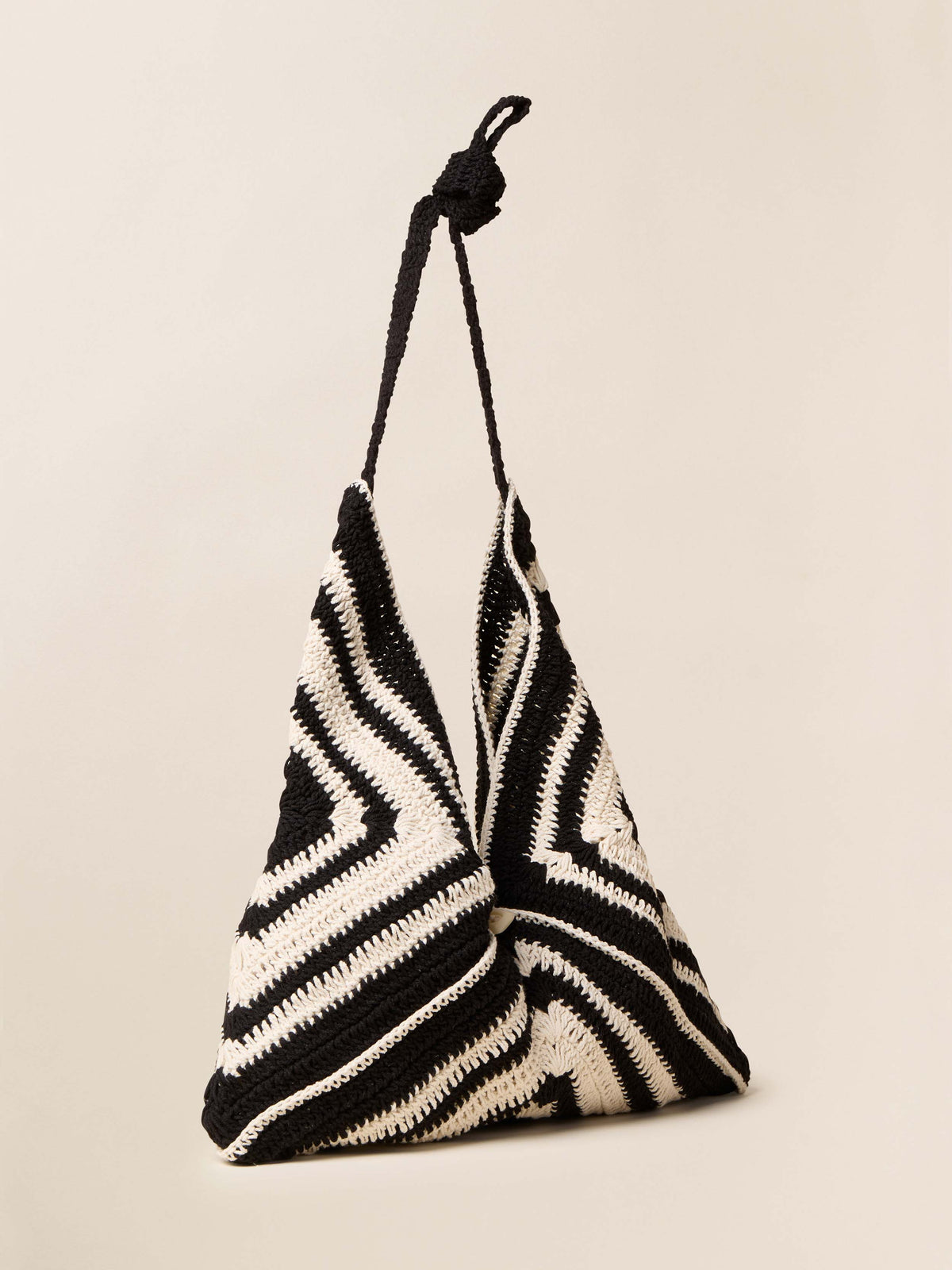  | Riviera Crochet Bag - Black | Faherty Brand, image 2 of 3
