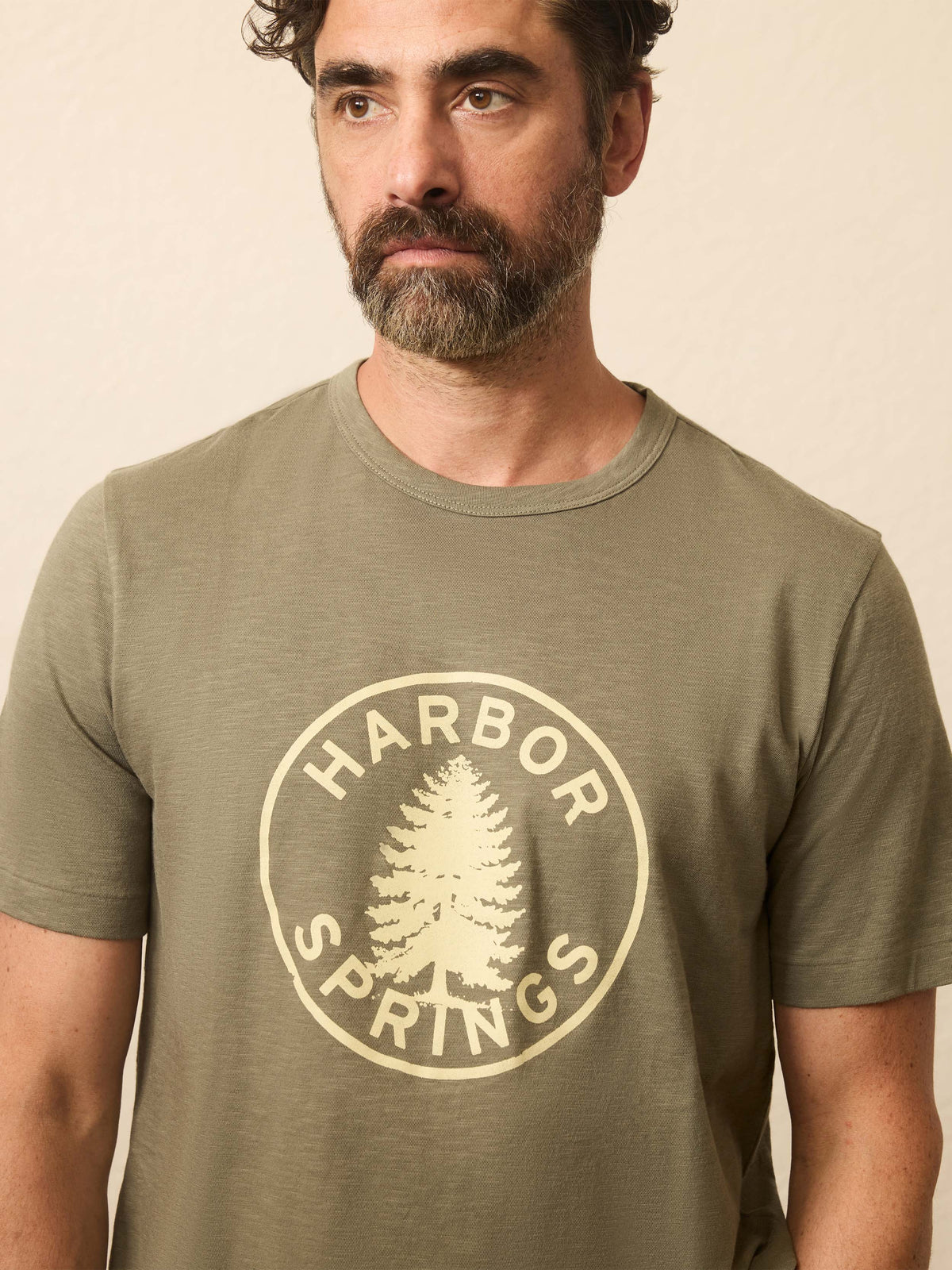 Sunwashed Graphic Tee - Light Pine, image 1 of 5
