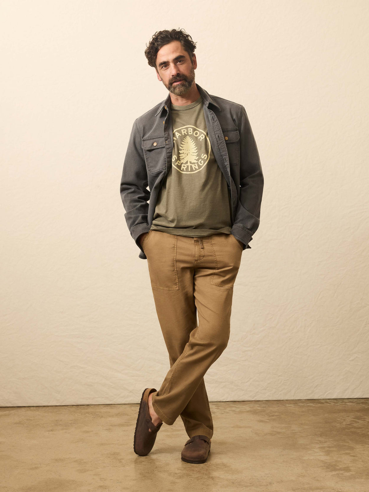 Sunwashed Graphic Tee - Light Pine, image 4 of 5