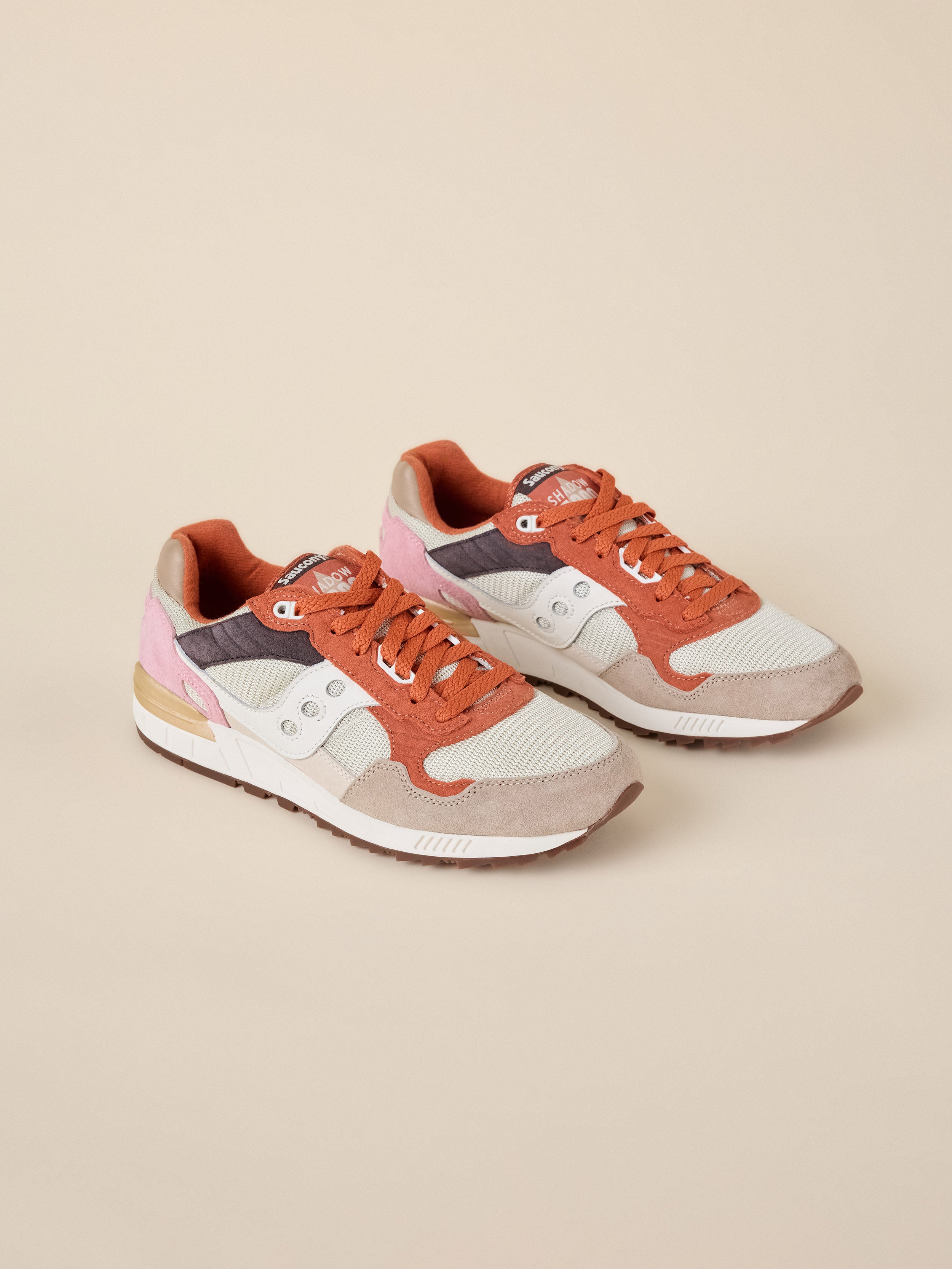 Pair of multicolor Saucony sneakers