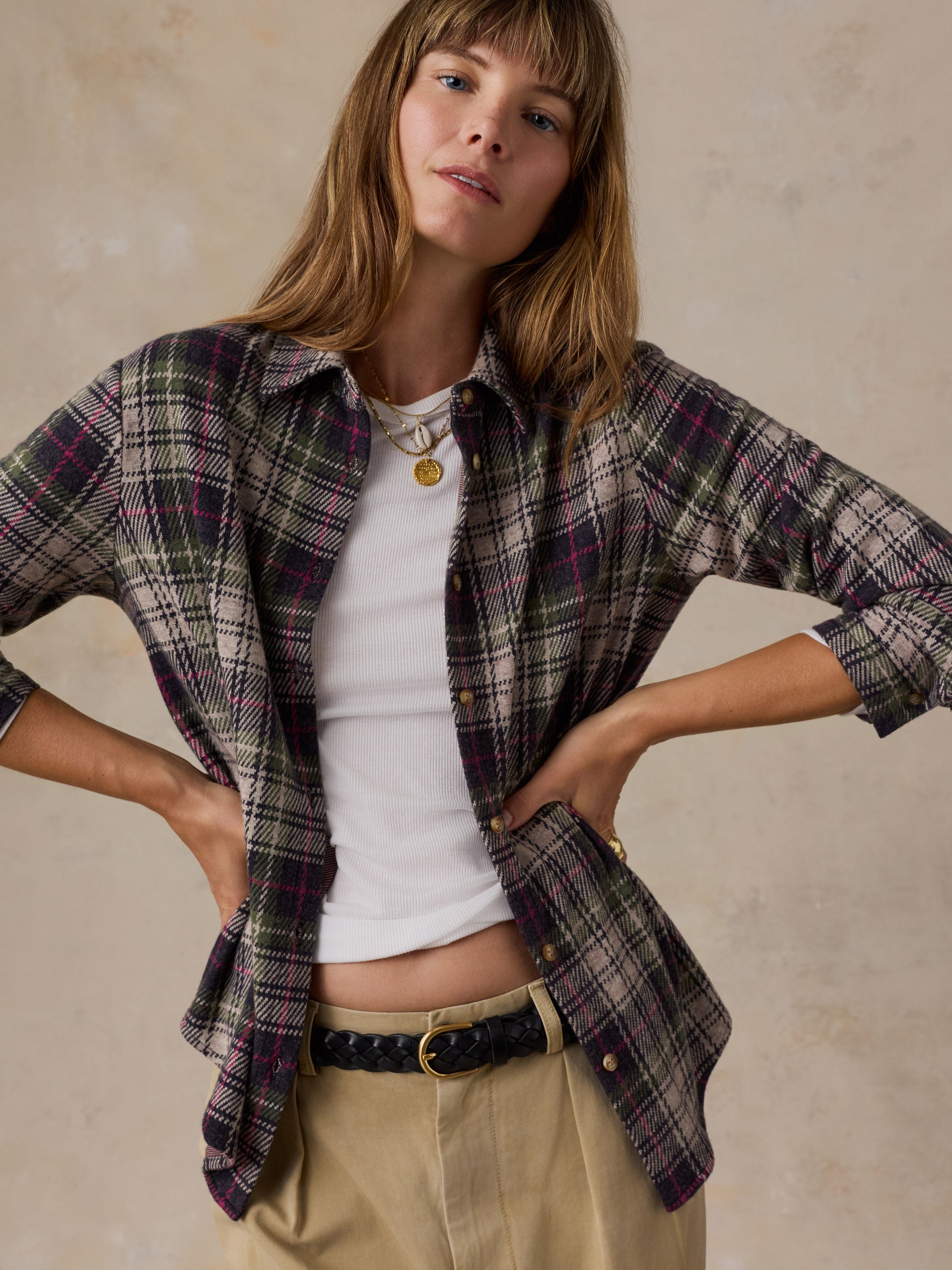 Legend™ Sweater Classic Shirt - Sugar Hill Plaid