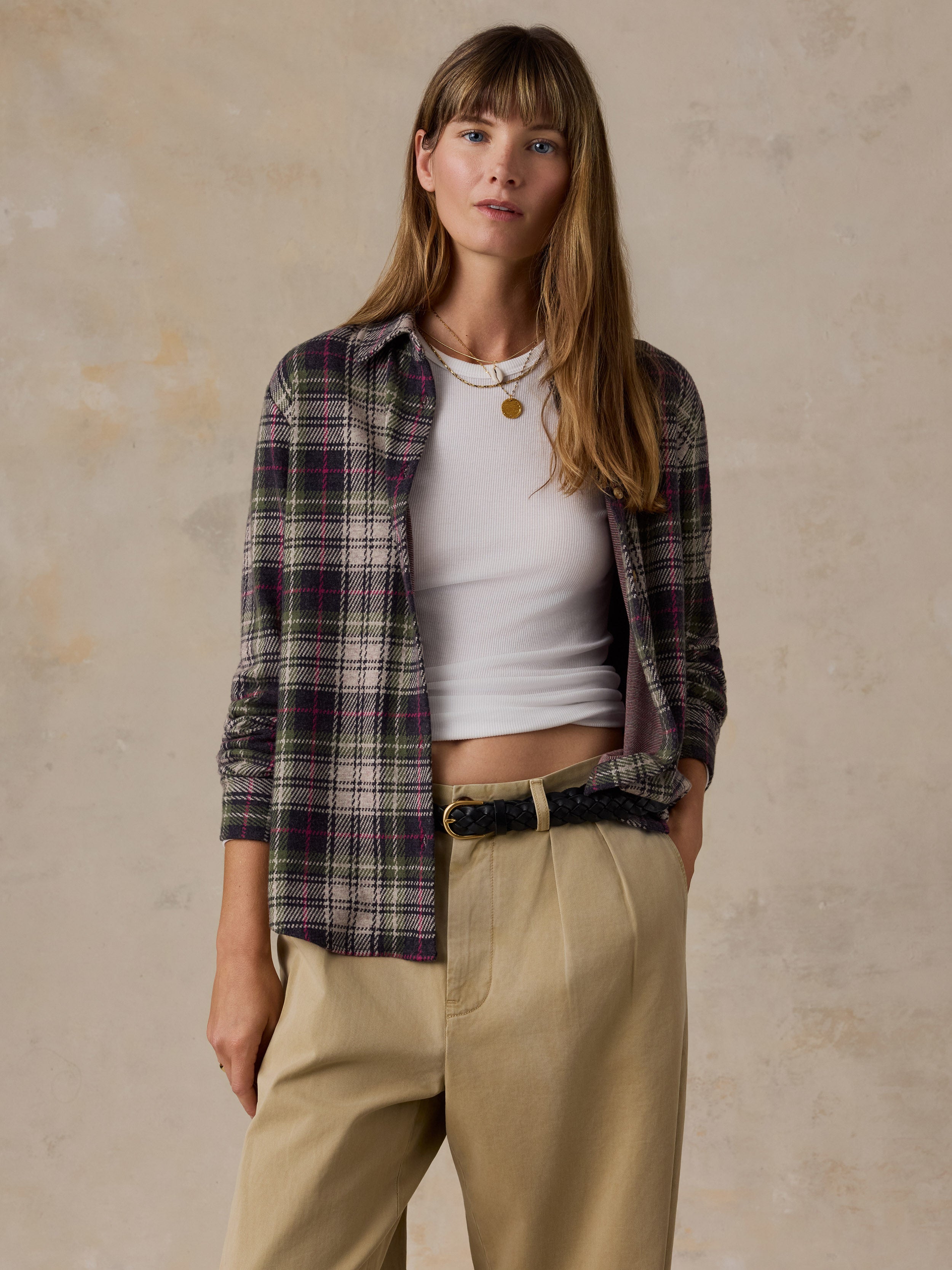 Legend™ Sweater Classic Shirt - Sugar Hill Plaid