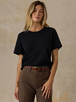 Sunwashed Regenerative Tee - Black