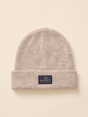 Essential Merino Beanie - Oatmeal Heather